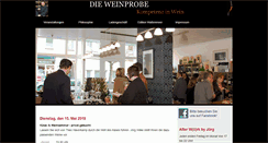 Desktop Screenshot of die-weinprobe.net